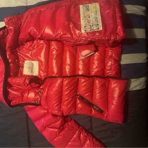 Little Kids Pink Moncler Puffer Jacket (Girls)